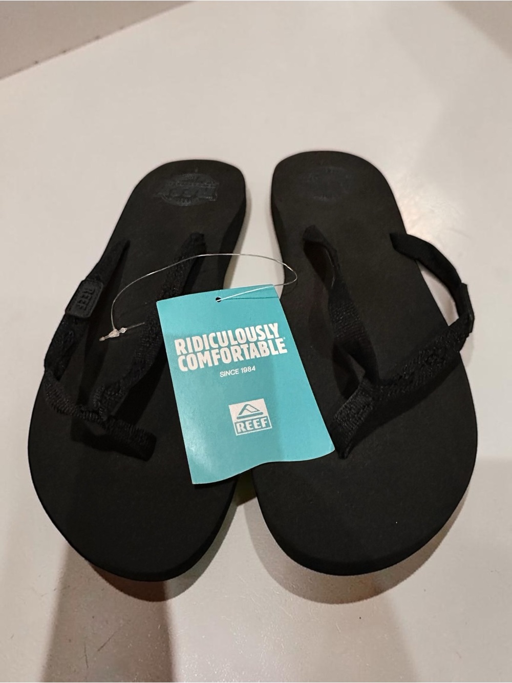 Reef Black Women's Flip Flop Sandals